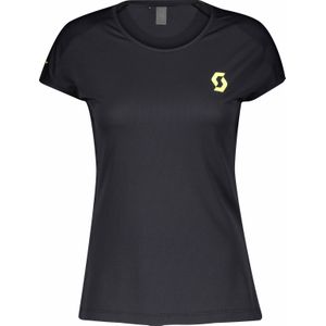 Scott - Trail / Running dameskleding - Shirt W's RC Run Team S/Sl Black/Yellow voor Dames - Maat XS - Zwart