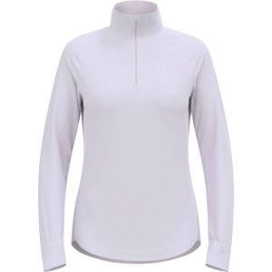 Odlo - Dames fleeces - Mid Layer 1/2 Zip Berra W Misty Lilac voor Dames - Maat S - Paars