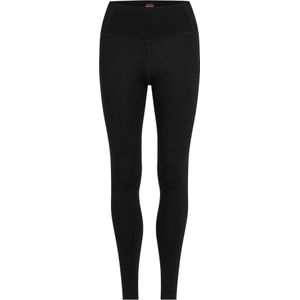 Icebreaker - Dames thermokleding - W Merino 260 Tech High Rise Leggings Black voor Dames van Wol - Maat S - Zwart