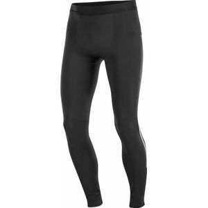 Salomon - Trail / Running kleding - Sense Stow Tights M Deep Black voor Heren - Maat L - Zwart