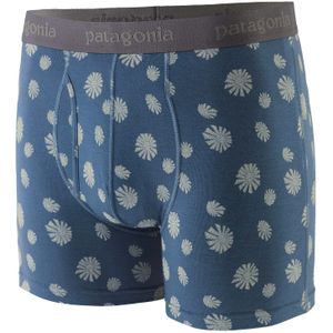 Patagonia - Wandel- en bergsportkleding - M's Essential Boxer Briefs - 3 in. Sunny Utility Blue voor Heren - Maat S - Blauw