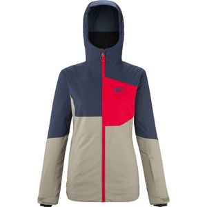 Millet - Dames ski jassen - Nallo Jkt W Dorite Saphir voor Dames - Maat XS - Grijs