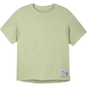 Satisfy - Klimkleding - SoftCell Cordura Climb T-Shirt Sage Green voor Heren van Katoen - Maat M - Groen