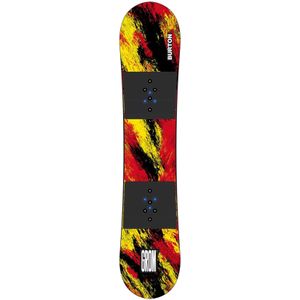 Burton - Snowboards - Kid Grom Ketchup/Mustard 2023 voor Unisex van Hout - Kindermaat 130 cm - Rood