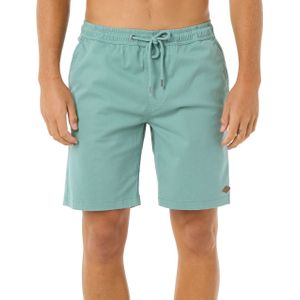 Rip Curl - Korte broeken - Classic Surf Volley M Blue Lagoon voor Heren van Katoen - Maat L - Blauw