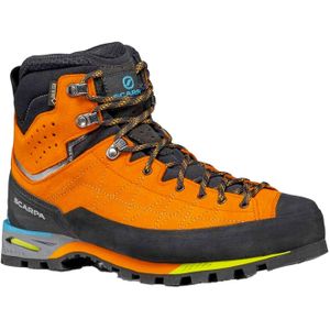 Scarpa - Heren wandelschoenen - Zodiac Tech GTX Tonic Black voor Heren - Maat 43.5 - Oranje