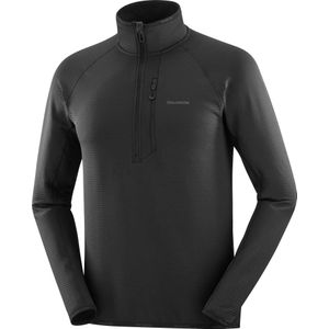 Salomon - Fleeces - Sntial Lightwarm Hz M Deep Black voor Heren - Maat L