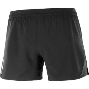 Salomon - Trail / Running kleding - Cross 5'' Shorts M Deep Black voor Heren - Maat L - Zwart