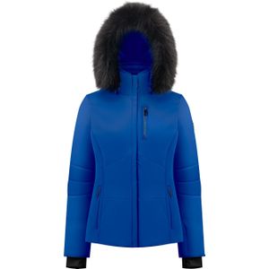 Poivre Blanc - Dames ski jassen - Slim Fit Stretch Ski Jacket Acid Blue voor Dames - Maat M - Blauw