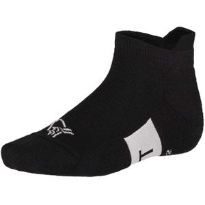 Norrona - Trail / Running kleding - Senja Merino Lightweight Socks Short Caviar voor Heren van Nylon - Maat 43-45 - Zwart