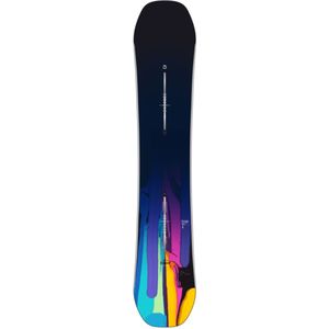 Burton - Snowboards - Feelgood Flying V 2024 voor Dames van Hout - Maat 142 cm - Marine blauw
