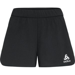 Odlo - Trail / Running dameskleding - Short Zeroweight 3 Inch Black voor Dames - Maat L - Zwart