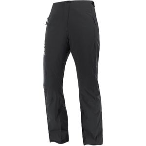 Salomon - Dames skibroeken - S/Max Warm Pants W Deep Black voor Dames - Maat M - Zwart