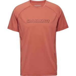 Mammut - Wandel- en bergsportkleding - Selun FL T-Shirt Men Logo Brick voor Heren - Maat M - Rood