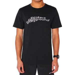 Circle - Trail / Running kleding - Technique Agility Track T-Shirt Slate Black voor Heren - Maat M - Grijs