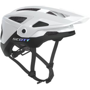 Scott - MTB helmen - Stego Plus (CE) white/black voor Unisex - Maat 51-55 cm - Wit