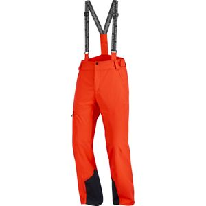 Salomon - Skibroeken - Brilliant Pant M Cherry Tomato voor Heren - Maat XL - Rood