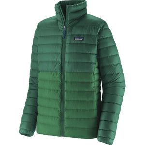 Patagonia - Donsjassen - M's Down Sweater Gather Green voor Heren - Maat XL - Kaki