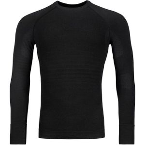 Ortovox - Thermokleding - 230 Competition Long Sleeve M Black Raven voor Heren van Wol - Maat L - Zwart