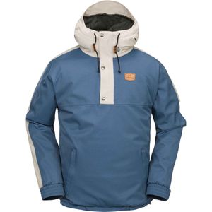 Volcom - Ski jassen - Longo 20K Pullover Indigo voor Heren - Maat M - Blauw