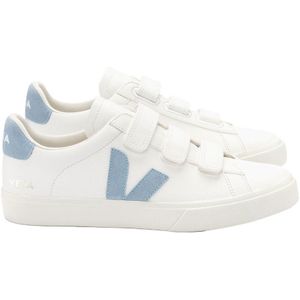 Veja Fair Trade - Sneakers - Recife Chromefree Leather Extra White Steel Extra White Steel voor Dames - Maat 40 - Wit