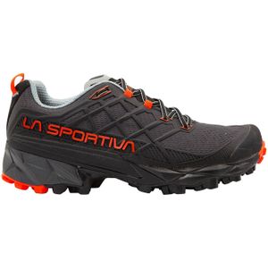 La Sportiva - Trailschoenen - Akyra II Carbon/Cherry Tomato voor Heren - Maat 42.5 - Zwart