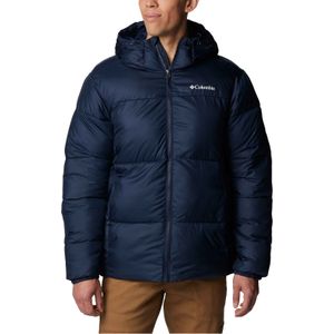 Columbia - Jassen - Puffectâ„¢ Hooded Jacket Collegiate Navy voor Heren - Maat M - Marine blauw