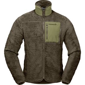 Norrona - Wandel- en bergsportkleding - Femund Warm3 Jacket M'S Olive Night voor Heren - Maat XL - Kaki