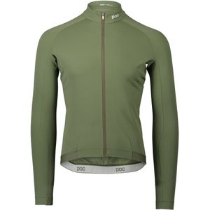 POC - Mountainbike kleding - M'S Ambient Thermal Jersey Epidote Green voor Heren - Maat L - Kaki