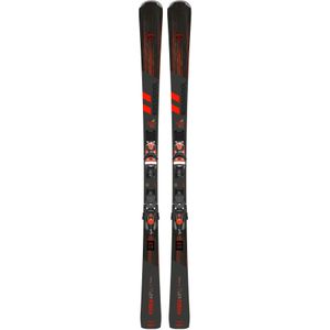 Rossignol - Packs (ski's & bindingen) - Forza 60Â° V-Ti K + Spx12 Black/Hot Red 2024 voor Heren van Hout - Maat 156 cm - Zwart