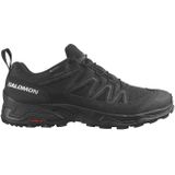 Salomon - Heren wandelschoenen - X Ward Leather Gtx Black/Black/Black voor Heren - Maat 7,5 UK - Zwart