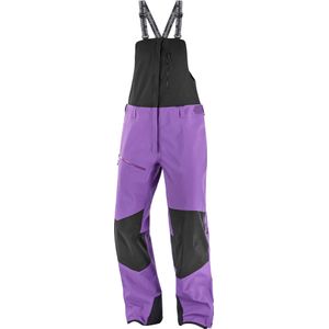 Salomon - Dames skibroeken - Moon Patrol Gore-tex Bib W Royal Purple voor Dames - Maat S - Paars