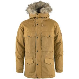 Fjall Raven - Jassen - Singi Down Jacket M Buckwheat Brown voor Heren - Maat L - Bruin