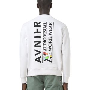 Avnier - Sweatshirts en fleeces - Crewneck ENCORE White Records voor Heren - Maat L - Wit