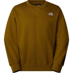 The North Face - Sweatshirts en fleeces - M Essential Relaxed Crew Moss Green voor Heren - Maat L - Groen