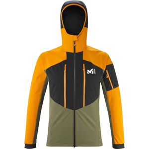 Millet - Toerskikleding - M White Shield Jkt M Ivy Maracuja voor Heren - Maat XL - Oranje
