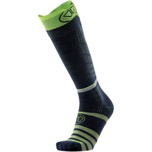 Sidas - Toerskikleding - Sock Ski Touring Bleu/Jaune voor Unisex van Wol - Maat M\/L - Blauw