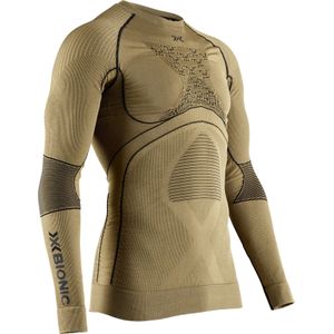 X-Bionic - Thermokleding - Radiactor 4.0 Round Neck LS M Gold/Black voor Heren - Maat S - Goud