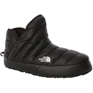 The North Face - Dames pantoffels - W Thermoball Traction Bootie Black/White voor Dames - Maat 9 US - Zwart