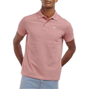Barbour - Polo's - Sports Polo Faded Pink voor Heren - Maat L - Roze