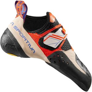 La Sportiva - Klimschoenen - Solution W White/Lily Orange voor Dames - Maat 36.5 - Wit