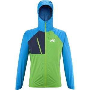 Millet - Trail / Running kleding - Intense 2.5 Jacket M Chloro Electric Blue voor Heren - Maat XL - Groen