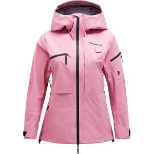 Peak Performance - Dames ski jassen - W Alpine Gore-Tex Jacket Bitter Root voor Dames - Maat S - Roze