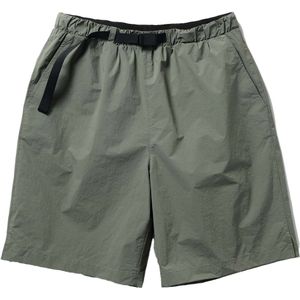 Snow Peak - Korte broeken - Nylon Tussah 2Way Shorts Light Olive voor Heren van Nylon - Maat M - Groen