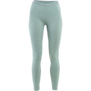 Icebreaker - Dames thermokleding - W Merino 200 Oasis Leggings Moss voor Dames van Wol - Maat S - Groen