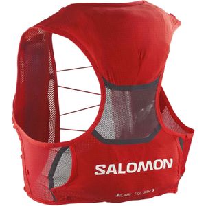 Salomon - Trail / Running rugzakken en riemen - S/Lab Pulsar 3 Set Fiery Red/Black voor Unisex - Maat S - Rood