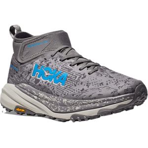 Hoka - Trailschoenen - Speedgoat 6 Mid GTX M Satellite Grey / Stardust voor Heren - Maat 10 US - Grijs