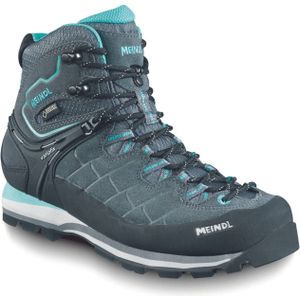 Meindl - Dames wandelschoenen - Litepeak Lady GTX Anthracite/Turquoise voor Dames - Maat 6,5 UK - Grijs