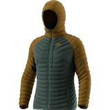 Dynafit - Wandel- en bergsportkleding - Radical Down Rds M Hood Jkt Relic voor Heren - Maat L - Bruin