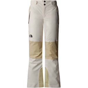 The North Face - Dames skibroeken - W Lenado Pant White Dune voor Dames - Maat M - Beige